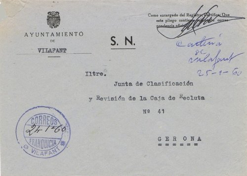 VILAFANT , Gerona 1960