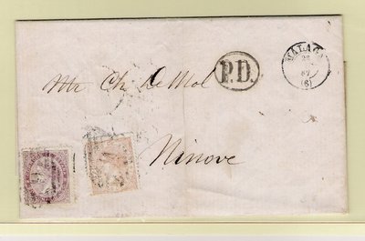 Malaga a Ninove 1868