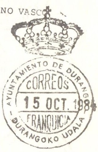 Franquicias del País Vasco. Vizcaya. Durango. 1984-10-15.jpeg