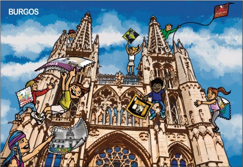 2019-05-07. Burgos. Tarjeta Prefranqueada. Boceto. Reverso. Baja.jpg