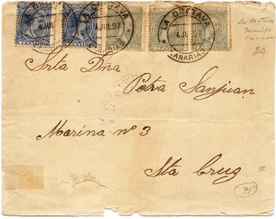 La Orotava a Santa Cruz 1897