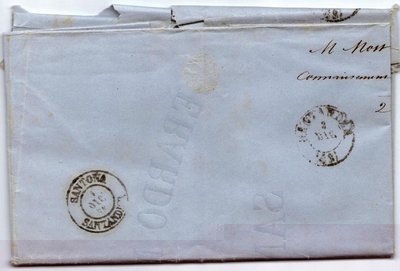 Reverso con tránsito en Santander y llegada a Santoña.