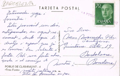 LA POBLA DE CLARAMUNT
