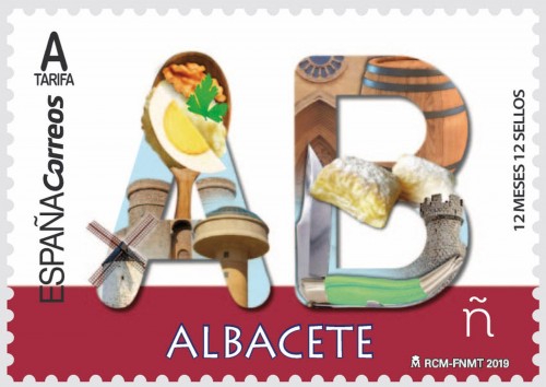 2019-06-03. 12 meses, 12 sellos. Albacete. Boceto.jpg