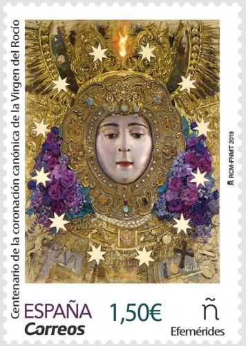2019-06-07. Centenario de la coronación canónica de la Virgen del Rocío. Boceto.jpg