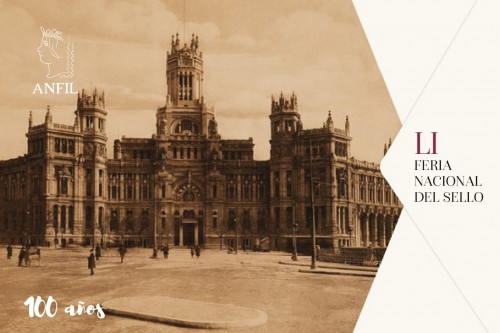 Madrid. 2019-06-12 al 16. 51 Feria Nacional del Sello. Tarjeta postal Anfil. Número 30.jpg
