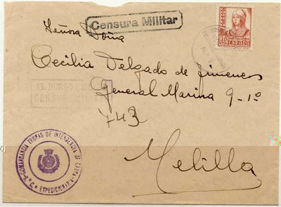 COMANDANCIA TROPAS DE INTENDENCIA DE CEUTA 9ª Cia. EXPEDICIONARIA