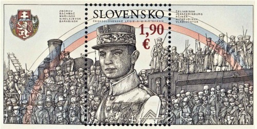 2019_Eslovaquia_100 años de las Legiones, Milan Rastislav Štefánik.jpg