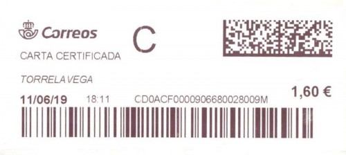 Etiqueta térmica digital. Nueva. Torrelavega. Carta certificada. 2019-06-11. 18.11. 4,2x10. 1,60 euros. Baja.jpeg