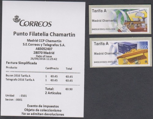 BUZON Y TELEGRAFO VALORES TARIFA A DIA 26 CHAMARTIN DONY.jpg