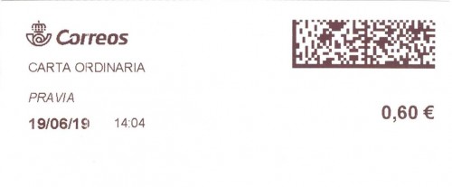 Etiqueta térmica digital. Nueva. Pravia. Carta ordinaria. 2019-06-19. 14.04. 4,2x10. 0,60 euros.jpeg