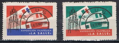Reus  azul y rojo - rojo y verde