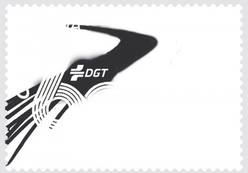 2019-07-26. Efemérides. 60 Aniversario de la DGT (1959- 2019). Boceto. 1. Blanco opaco. Baja.jpg