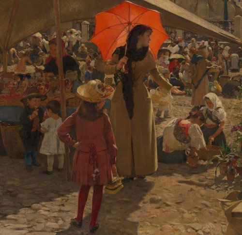 Fragmento de la pintura de Dominik Skutecký que Jindra Schmidt termina extractando en su gran sello