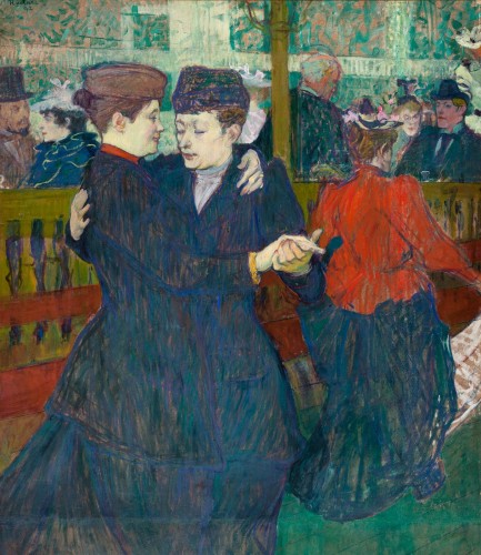 “Moulin Rouge” (1892), de Henri de Toulouse-Lautrec; óleo sobre lienzo, 93 x 80 cm
