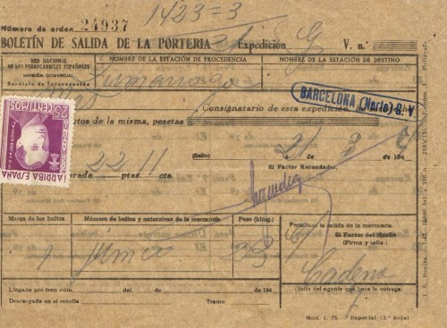 BARCELONA Norte GV resguardo completo