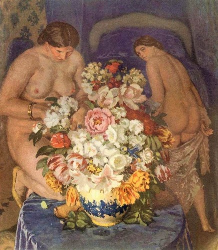 Max Švabinský, “Ramo” (1914); óleo sobre lienzo. Imagen procedente de la página www.tfsimon.com