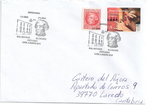 mat conmemorativo instituto Jovellanos Gijón