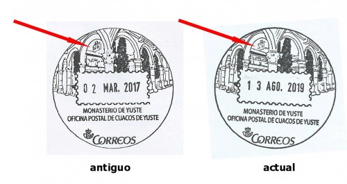 monasterio yuste antiguo . nuevo