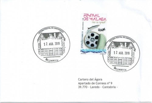 matasellos turístico Santander