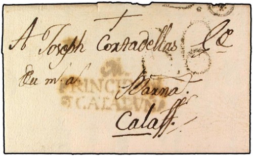 Mataro a Calaf 1782