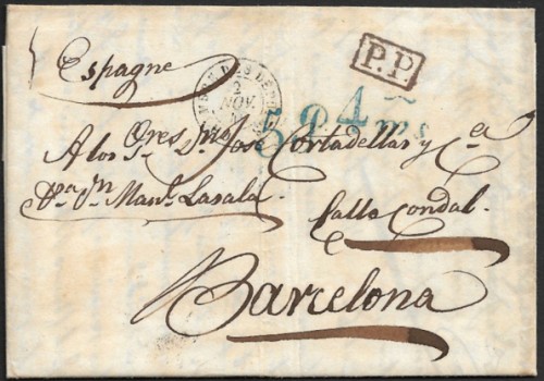 Paris a Barcelona 1840