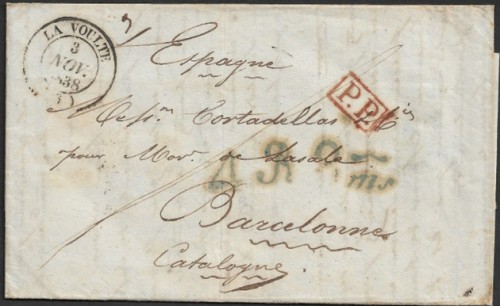 Francia a Barcelona 1838
