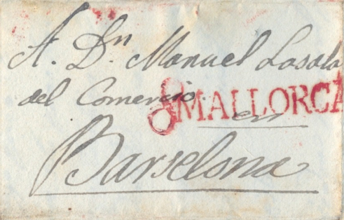 Mallorca a Barcelona 1830