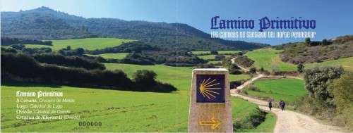 2019-09-05. Los Caminos de Santiago del Norte Peninsular. Camino Primitivo. Carné. Exterior. Boceto. Baja.jpg