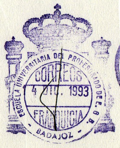 FRAN EDU Badajoz BADAJOZ Escuela del Profesorado 1993 f.jpg