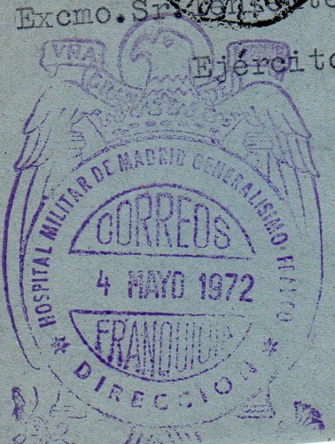 FRAN MIL Madrid Hospital Militar Generalisimo 1972.jpg