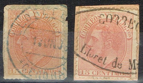 LLORET fechador  1883 y carteria especial oval