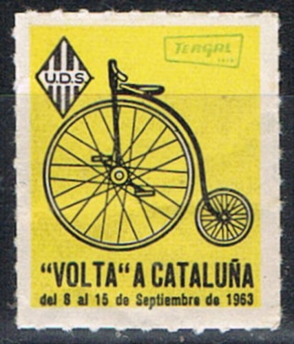 BARCELONA, Volta 1963, con anuncio de TERGAL
