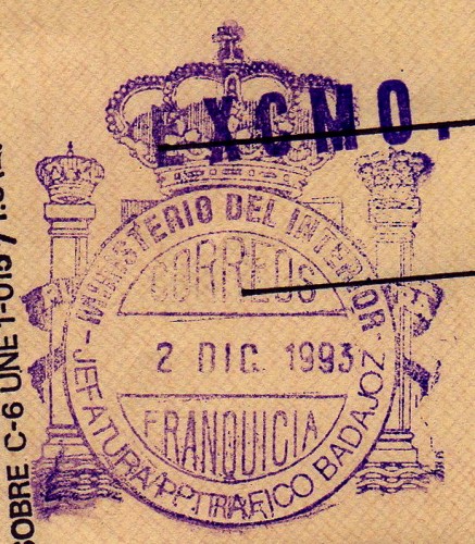 FRAN MIN INT TRA Badajoz Jefatura Provincial 1993 f.jpg