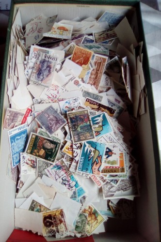 330 gramos de sellos lavados, para vagos.