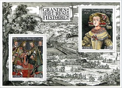 FRANCIA Sellos Irun Isla Faisanes Tratado Pirineos 2018.jpg