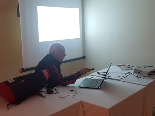 Rafael Raya en la Charla