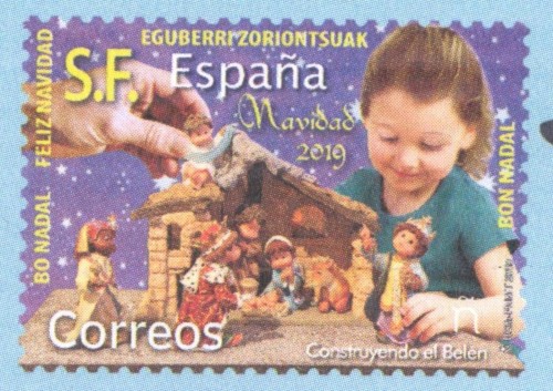 Sobre Servicio Filatélico. Felicitación Navidad 2019. Anverso. Detalle. Baja.jpg