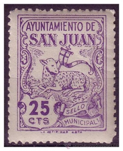 SAN JUAN 25 cts