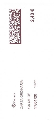 Etiqueta térmica digital. Nuevo Correos. Palma OP. Carta ordinaria. 2020-01-17. 10.52. 4,2x10. 2,40 euros.jpg