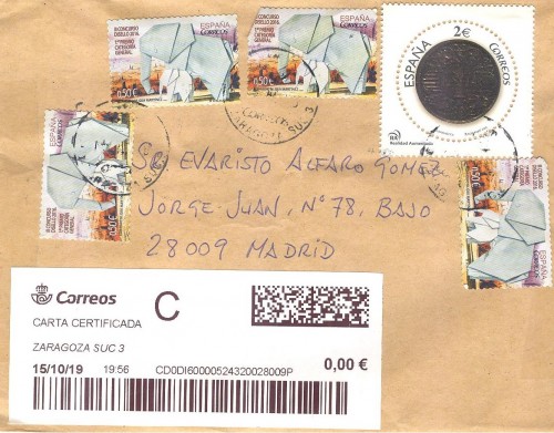 Etiqueta térmica digital. Nueva. Zaragoza Suc 3. Carta certificada. 2019-10-15. 19.56. 4,2x10. 0,00 euros.jpg