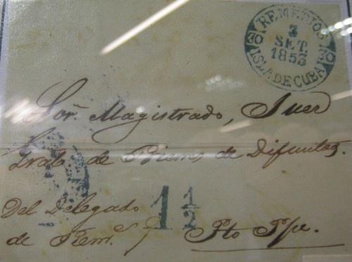 Baeza. Isla de Cuba. Remedios. Tipo 2. 1853-09-03. Carta. Baja.jpg