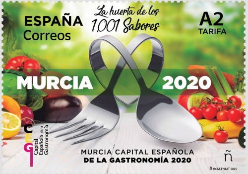 2020-02-04. Capital Española de la gastronomía. Murcia 2020. Boceto. Baja.jpg