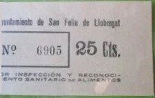 Sant feliu 25 cts inspeccion alimentos