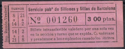 Servicio sillones
