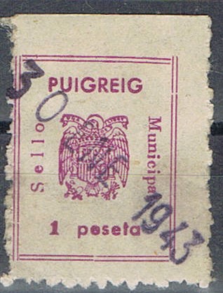 PUIGREIG 1943  1 pts