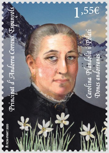 Andorra. 2020-03-06. Dones andorranes Carolina Plandolit i Pelati. Boceto. Baja.jpg