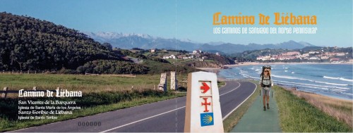 2020-03-30. Los Caminos de Santiago del Norte Peninsular. Camino de Liébana. Exterior. Boceto. Baja.jpg