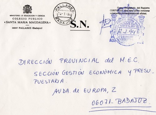 FRAN EDU Badajoz PALLARES CP Sta Maria Magdalena 1994.jpg