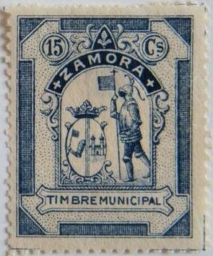 Zamora 15 cts fondo puntos